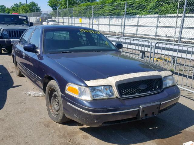 2FAFP73W6XX234143 - 1999 FORD CROWN VICT BLUE photo 1