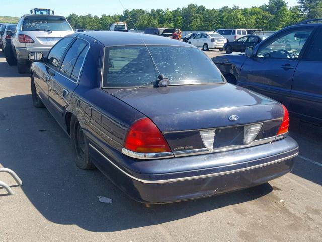 2FAFP73W6XX234143 - 1999 FORD CROWN VICT BLUE photo 3