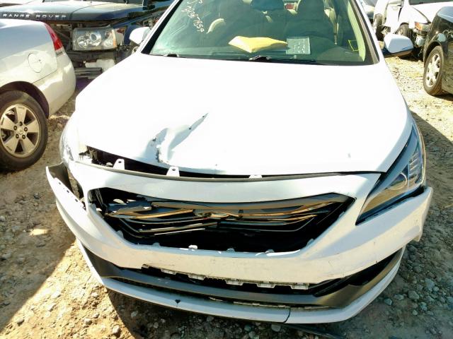 5NPE34AF4GH391366 - 2016 HYUNDAI SONATA SPO WHITE photo 9