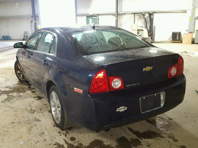 1G1ZC5E10BF384612 - 2011 CHEVROLET MALIBU 1LT BLUE photo 3