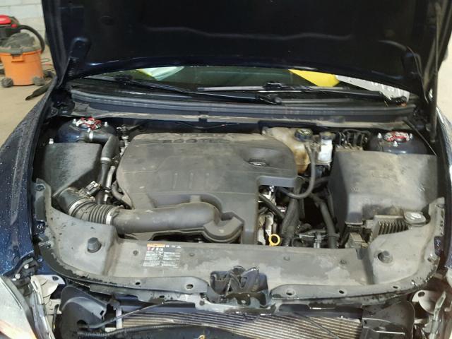 1G1ZC5E10BF384612 - 2011 CHEVROLET MALIBU 1LT BLUE photo 7