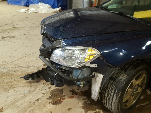 1G1ZC5E10BF384612 - 2011 CHEVROLET MALIBU 1LT BLUE photo 9