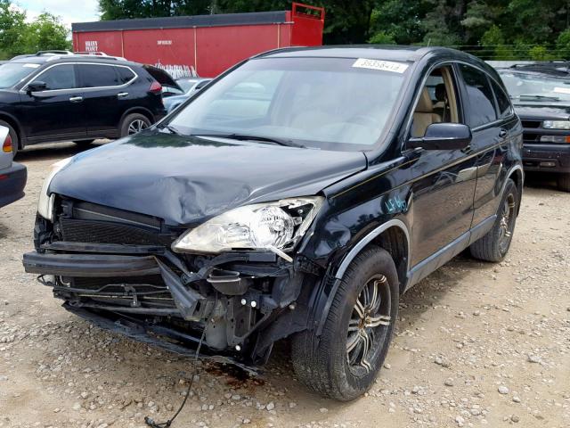 JHLRE387X8C024069 - 2008 HONDA CR-V EXL BLACK photo 2