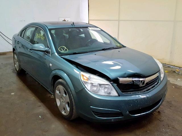 1G8ZS57B59F190016 - 2009 SATURN AURA XE BLUE photo 1