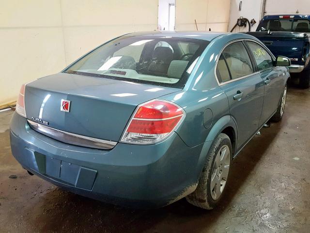 1G8ZS57B59F190016 - 2009 SATURN AURA XE BLUE photo 4