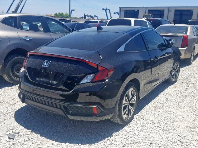 2HGFC3B77JH357140 - 2018 HONDA CIVIC EXL BLACK photo 4