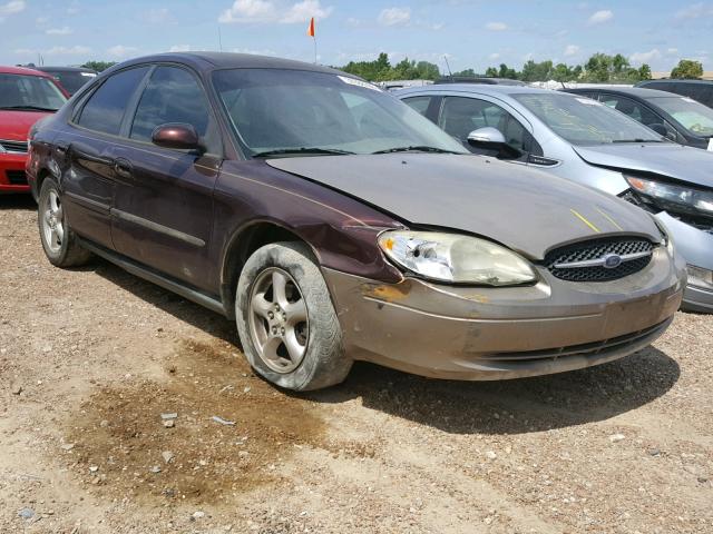 1FAFP55UX1A132702 - 2001 FORD TAURUS SES MAROON photo 1