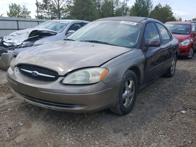 1FAFP55UX1A132702 - 2001 FORD TAURUS SES MAROON photo 2