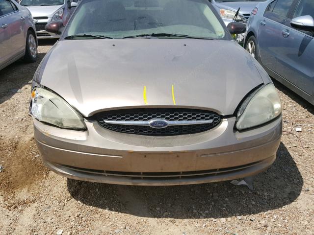 1FAFP55UX1A132702 - 2001 FORD TAURUS SES MAROON photo 7