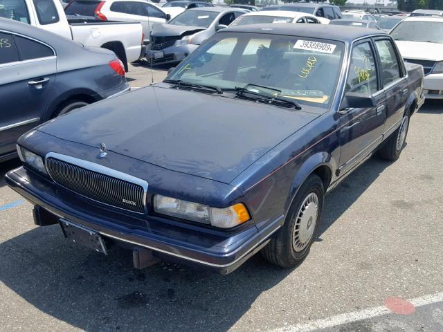 1G4AG55M4T6413464 - 1996 BUICK CENTURY SP BLUE photo 2