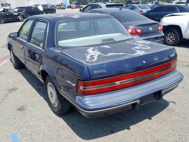 1G4AG55M4T6413464 - 1996 BUICK CENTURY SP BLUE photo 3