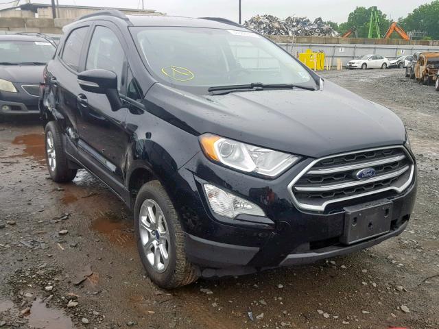 MAJ6P1UL1JC210032 - 2018 FORD ECOSPORT S BLACK photo 1