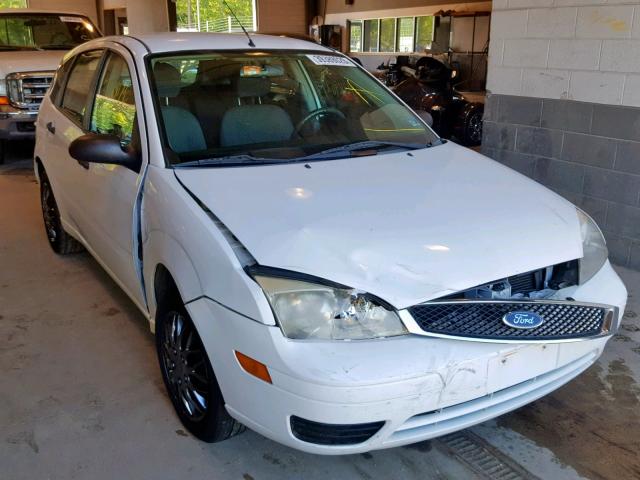 1FAFP37N57W277796 - 2007 FORD FOCUS ZX5 WHITE photo 1