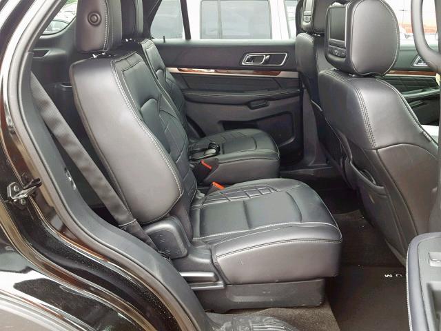 1FM5K8HT8JGB06763 - 2018 FORD EXPLORER P BLACK photo 6