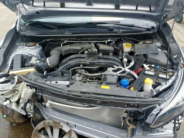 4S3GTAA60J3724043 - 2018 SUBARU IMPREZA SILVER photo 7