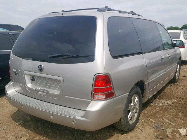 2MRDA20264BJ10788 - 2004 MERCURY MONTEREY SILVER photo 4