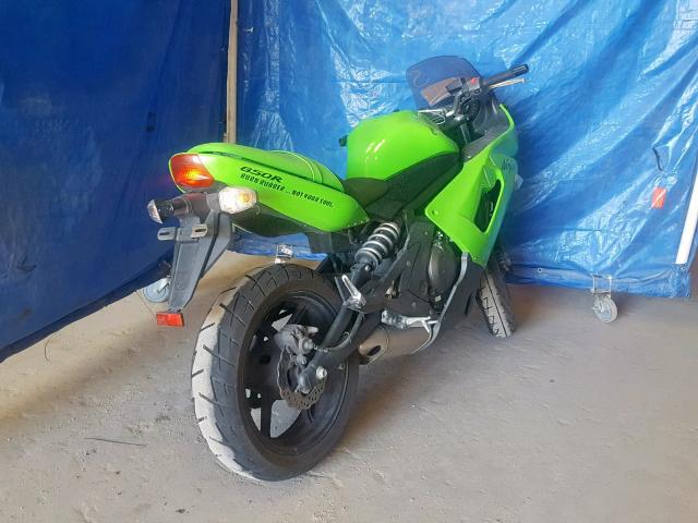 JKAEXEA188A041224 - 2008 KAWASAKI EX650 A GREEN photo 4