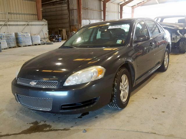 2G1WA5E32E1102430 - 2014 CHEVROLET IMPALA LIM GRAY photo 2