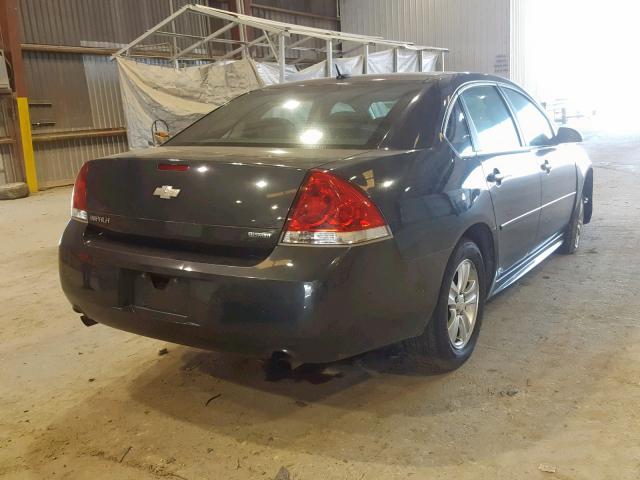 2G1WA5E32E1102430 - 2014 CHEVROLET IMPALA LIM GRAY photo 4