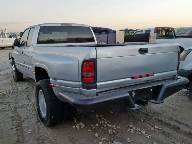 3B7MC33C82M300188 - 2002 DODGE RAM 3500 SILVER photo 3