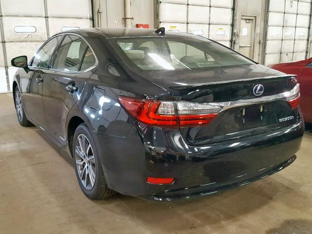 JTHBW1GG5J2172870 - 2018 LEXUS ES 300H BLACK photo 3