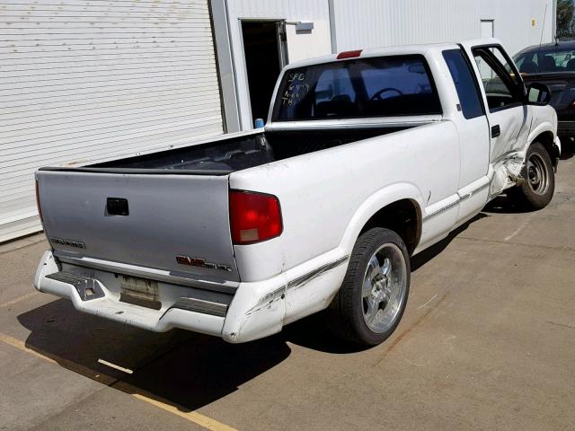 1GTCS19X1T8513857 - 1996 GMC SONOMA WHITE photo 4