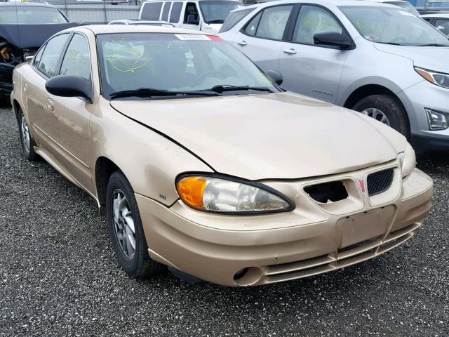 1G2NF52E04M609327 - 2004 PONTIAC GRAND AM S GOLD photo 1