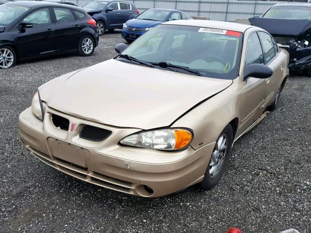 1G2NF52E04M609327 - 2004 PONTIAC GRAND AM S GOLD photo 2