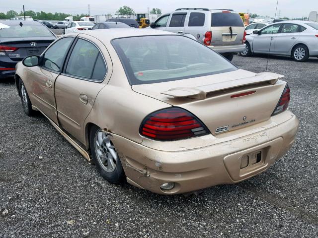 1G2NF52E04M609327 - 2004 PONTIAC GRAND AM S GOLD photo 3