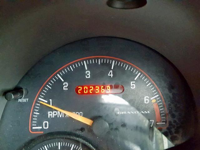 1G2NF52E04M609327 - 2004 PONTIAC GRAND AM S GOLD photo 8