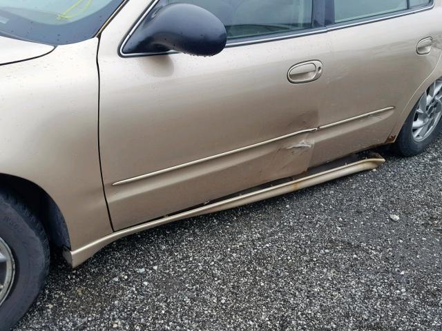 1G2NF52E04M609327 - 2004 PONTIAC GRAND AM S GOLD photo 9