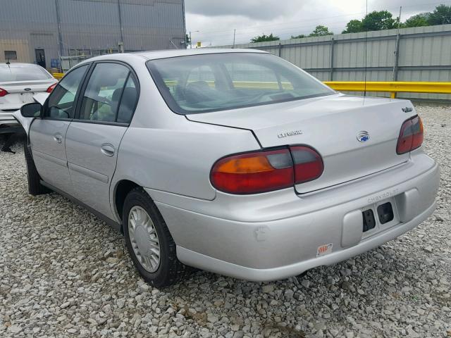 1G1ND52F04M576879 - 2004 CHEVROLET CLASSIC SILVER photo 3