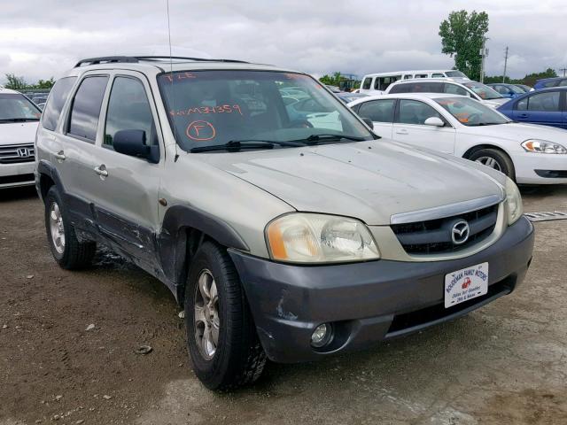 4F2YZ94193KM34359 - 2003 MAZDA TRIBUTE LX GOLD photo 1