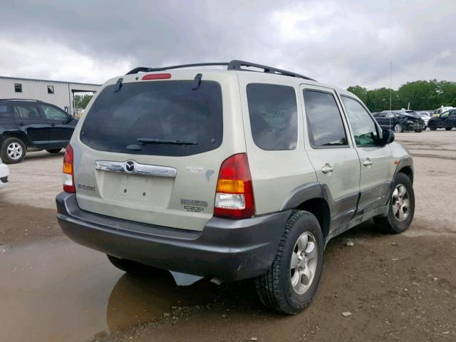 4F2YZ94193KM34359 - 2003 MAZDA TRIBUTE LX GOLD photo 4