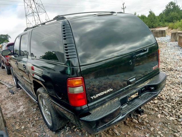 1GKFK66U73J194062 - 2003 GMC YUKON XL D BLACK photo 3