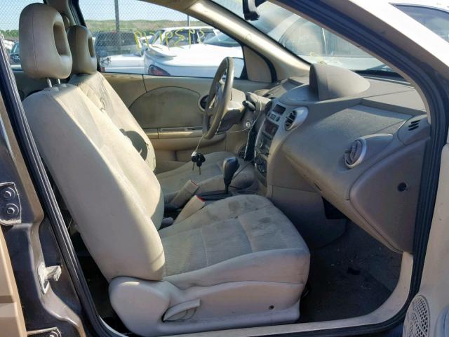 1G8AJ58F97Z103571 - 2007 SATURN ION LEVEL GOLD photo 5