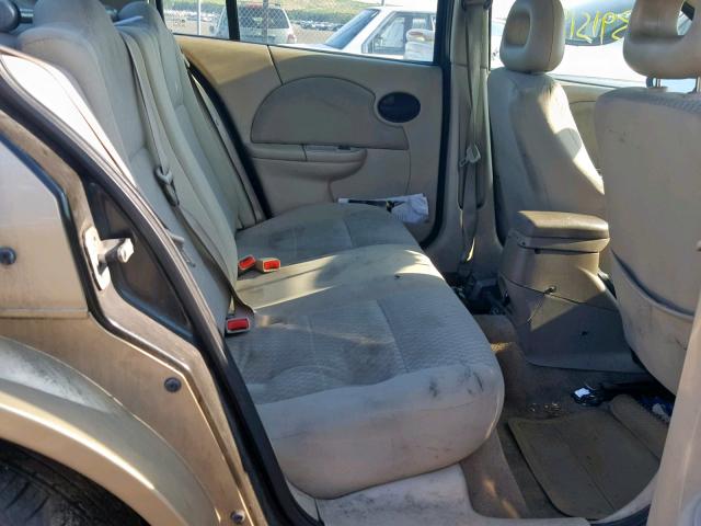 1G8AJ58F97Z103571 - 2007 SATURN ION LEVEL GOLD photo 6