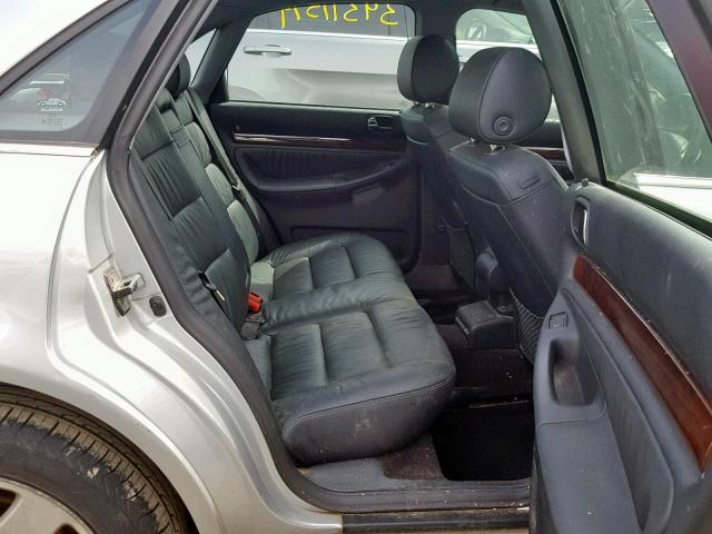 WAUDH68D81A032868 - 2001 AUDI A4 2.8 QUA GRAY photo 6