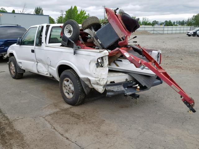 1GCDT19X3V8204430 - 1997 CHEVROLET S TRUCK S1 WHITE photo 3