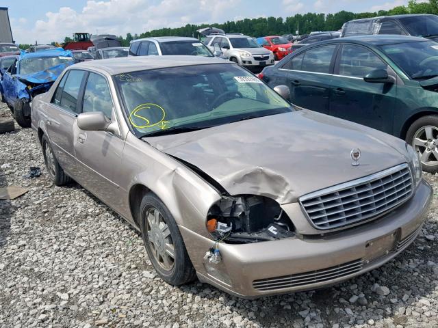 1G6KD54Y73U271275 - 2003 CADILLAC DEVILLE GRAY photo 1