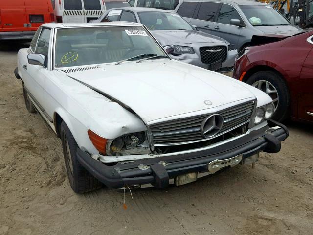 WDBBA48D3KA098697 - 1989 MERCEDES-BENZ 560 SL WHITE photo 1