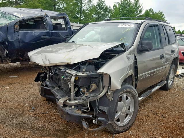 1GKDT13S032101886 - 2003 GMC ENVOY SILVER photo 2