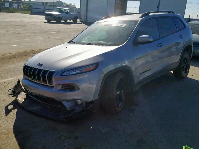 1C4PJMCS9GW156917 - 2016 JEEP CHEROKEE L GRAY photo 2