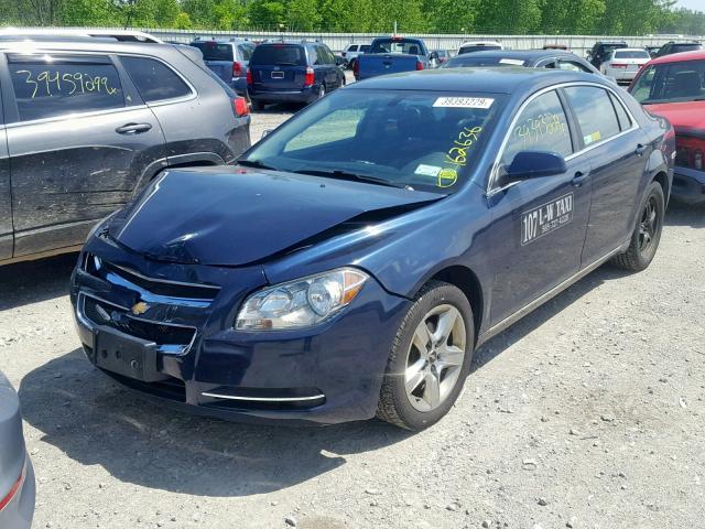 1G1ZC5EB6AF321232 - 2010 CHEVROLET MALIBU 1LT BLUE photo 2