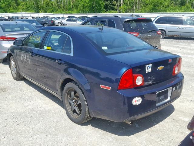 1G1ZC5EB6AF321232 - 2010 CHEVROLET MALIBU 1LT BLUE photo 3