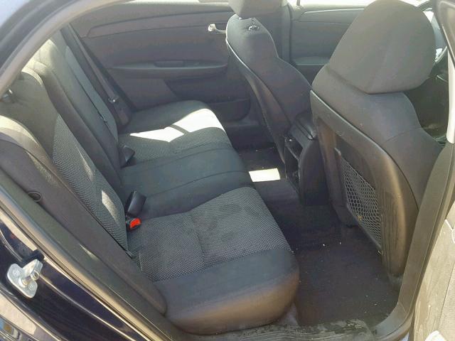 1G1ZC5EB6AF321232 - 2010 CHEVROLET MALIBU 1LT BLUE photo 6