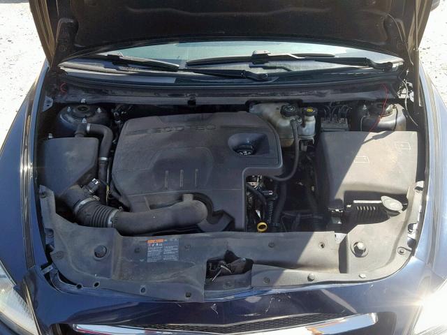 1G1ZC5EB6AF321232 - 2010 CHEVROLET MALIBU 1LT BLUE photo 7