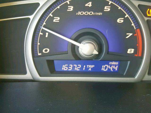 2HGFA16999H518301 - 2009 HONDA CIVIC EXL 黑色 照片 8