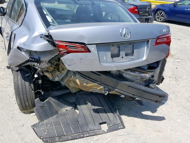 19UDE2F72GA001336 - 2016 ACURA ILX PREMIU SILVER photo 9