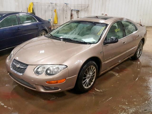 2C3AE66G21H558673 - 2001 CHRYSLER 300M TAN photo 2